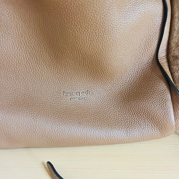 Kate Spade Brown Leather Shoulder Bag - Picture 2 of 8
